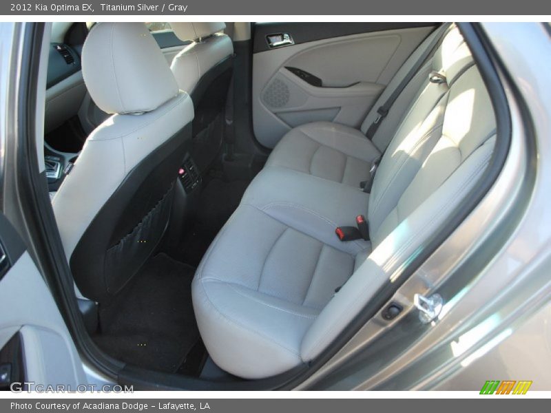 Titanium Silver / Gray 2012 Kia Optima EX