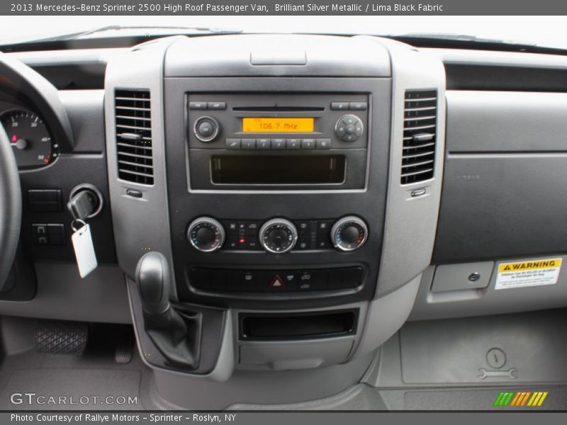 Brilliant Silver Metallic / Lima Black Fabric 2013 Mercedes-Benz Sprinter 2500 High Roof Passenger Van