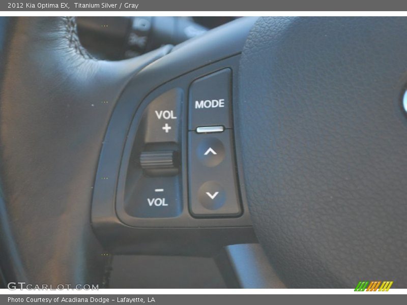 Titanium Silver / Gray 2012 Kia Optima EX