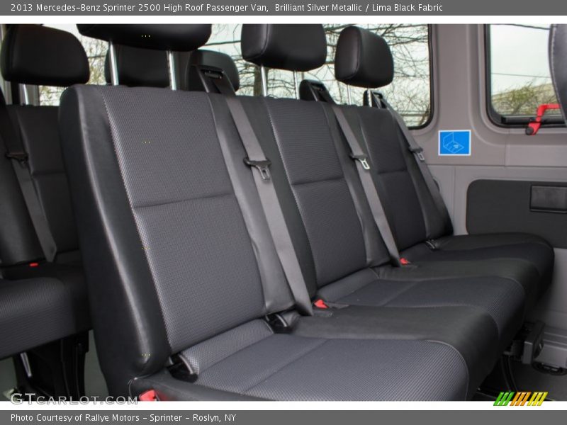 Brilliant Silver Metallic / Lima Black Fabric 2013 Mercedes-Benz Sprinter 2500 High Roof Passenger Van