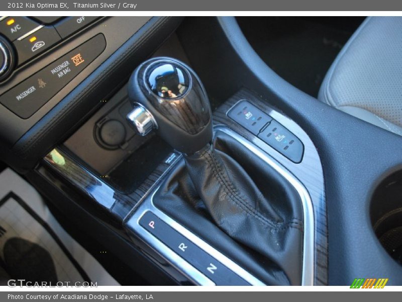 Titanium Silver / Gray 2012 Kia Optima EX