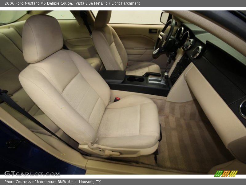 Vista Blue Metallic / Light Parchment 2006 Ford Mustang V6 Deluxe Coupe
