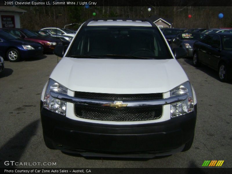Summit White / Light Gray 2005 Chevrolet Equinox LS