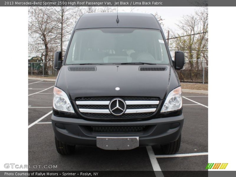 Jet Black / Lima Black Fabric 2013 Mercedes-Benz Sprinter 2500 High Roof Passenger Van