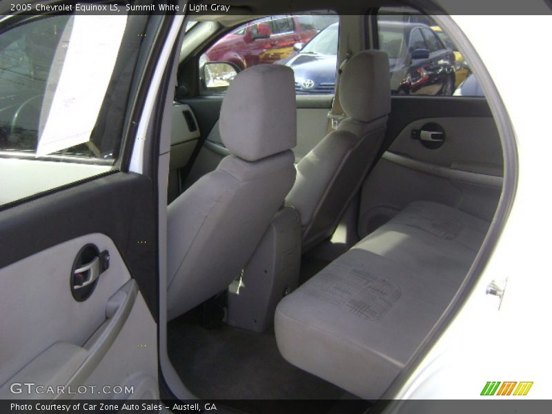 Summit White / Light Gray 2005 Chevrolet Equinox LS