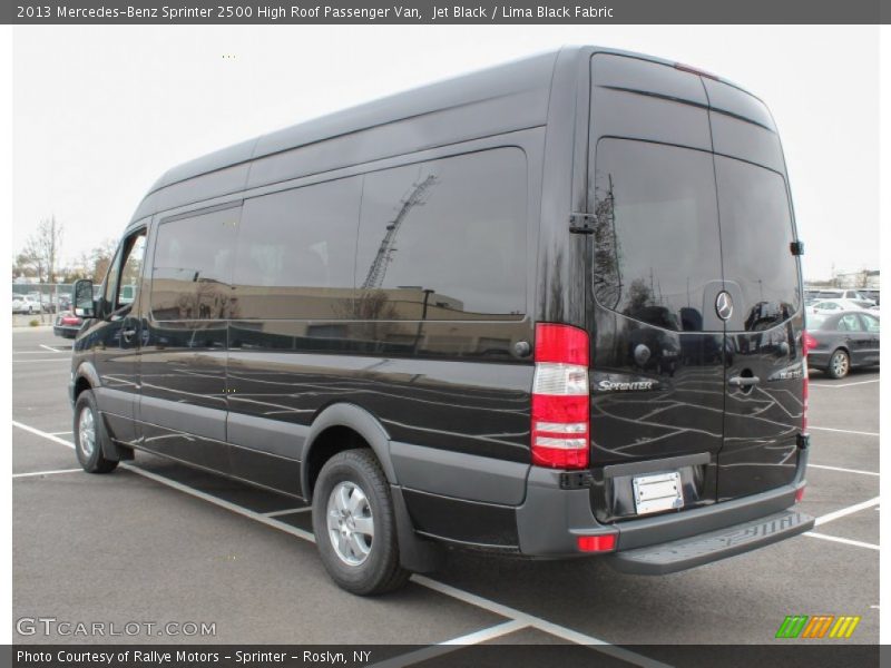 Jet Black / Lima Black Fabric 2013 Mercedes-Benz Sprinter 2500 High Roof Passenger Van