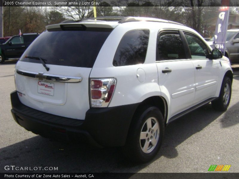 Summit White / Light Gray 2005 Chevrolet Equinox LS