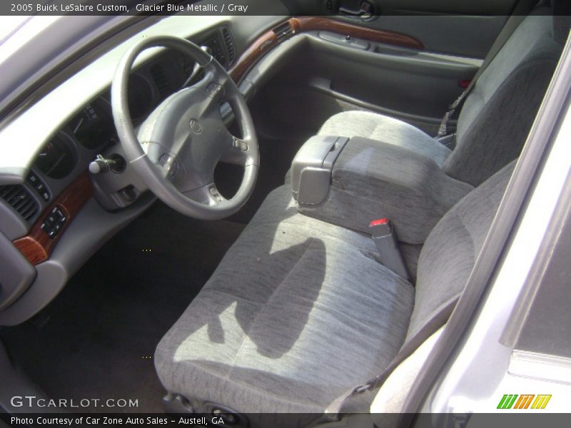 Glacier Blue Metallic / Gray 2005 Buick LeSabre Custom