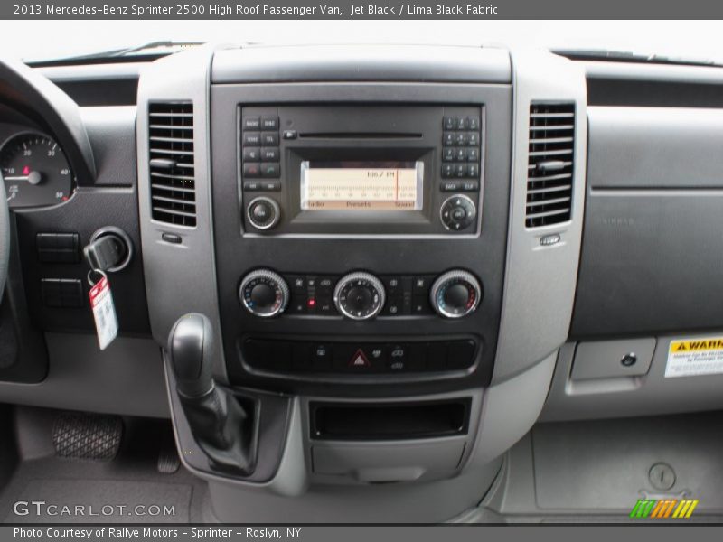 Dashboard of 2013 Sprinter 2500 High Roof Passenger Van