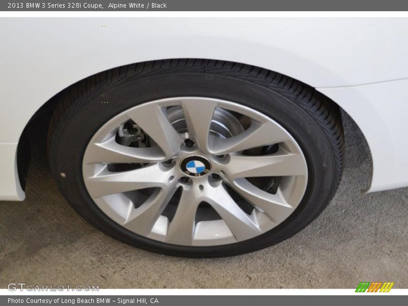Alpine White / Black 2013 BMW 3 Series 328i Coupe