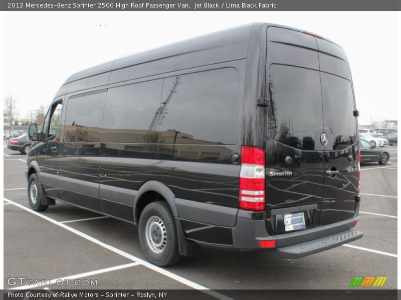 Jet Black / Lima Black Fabric 2013 Mercedes-Benz Sprinter 2500 High Roof Passenger Van