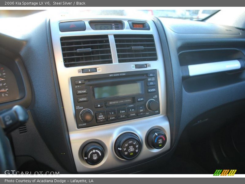 Controls of 2006 Sportage LX V6