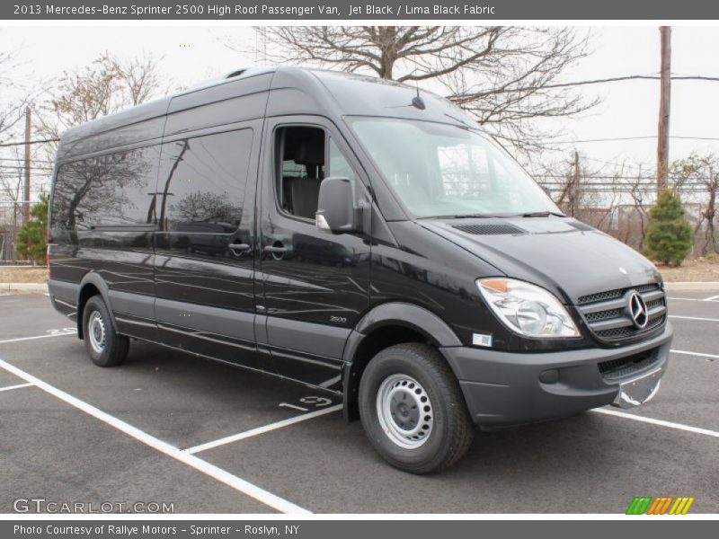 Front 3/4 View of 2013 Sprinter 2500 High Roof Passenger Van