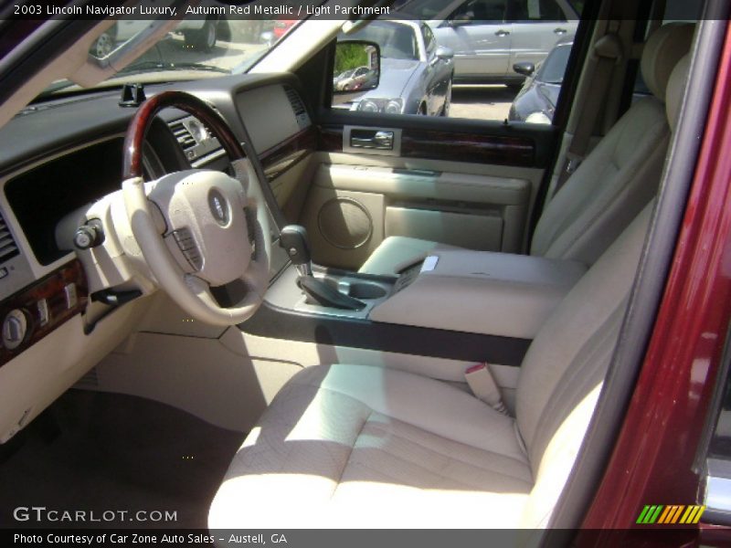 Autumn Red Metallic / Light Parchment 2003 Lincoln Navigator Luxury