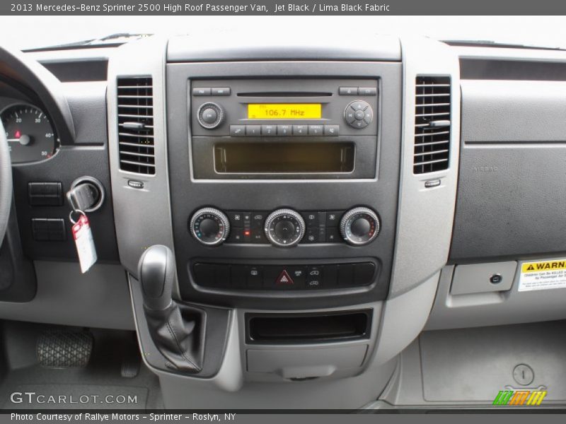 Dashboard of 2013 Sprinter 2500 High Roof Passenger Van