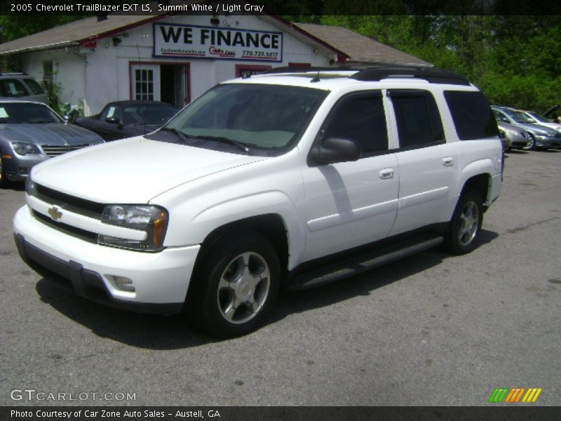 Summit White / Light Gray 2005 Chevrolet TrailBlazer EXT LS