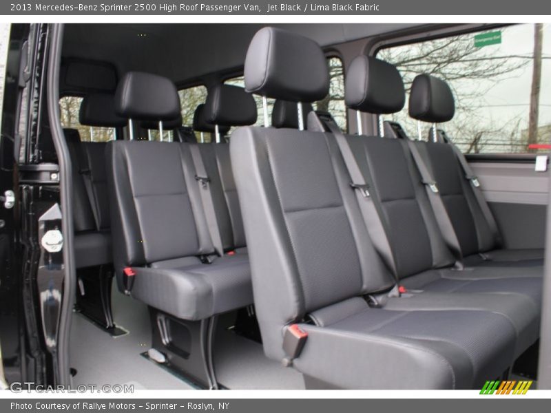 Rear Seat of 2013 Sprinter 2500 High Roof Passenger Van