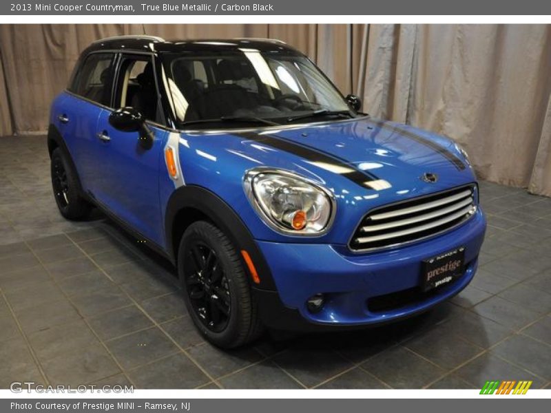 True Blue Metallic / Carbon Black 2013 Mini Cooper Countryman