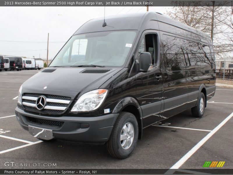 Front 3/4 View of 2013 Sprinter 2500 High Roof Cargo Van