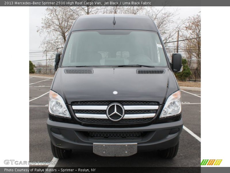 Jet Black / Lima Black Fabric 2013 Mercedes-Benz Sprinter 2500 High Roof Cargo Van