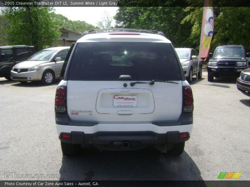 Summit White / Light Gray 2005 Chevrolet TrailBlazer EXT LS