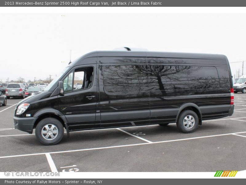  2013 Sprinter 2500 High Roof Cargo Van Jet Black