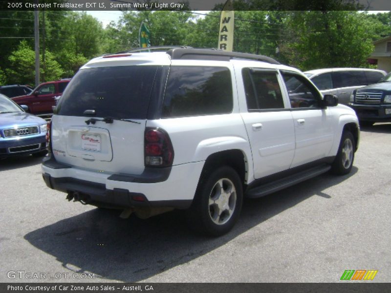 Summit White / Light Gray 2005 Chevrolet TrailBlazer EXT LS