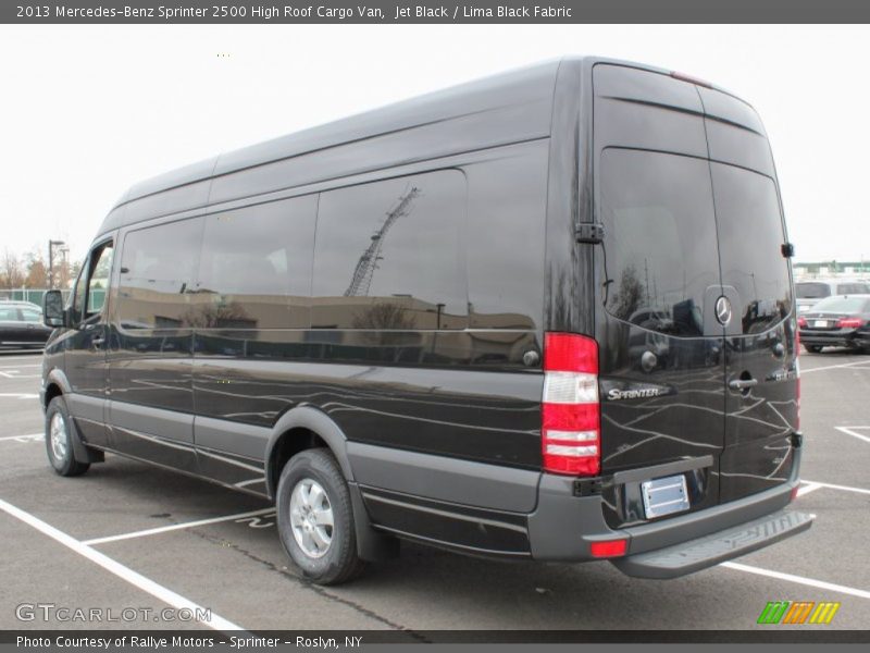 Jet Black / Lima Black Fabric 2013 Mercedes-Benz Sprinter 2500 High Roof Cargo Van