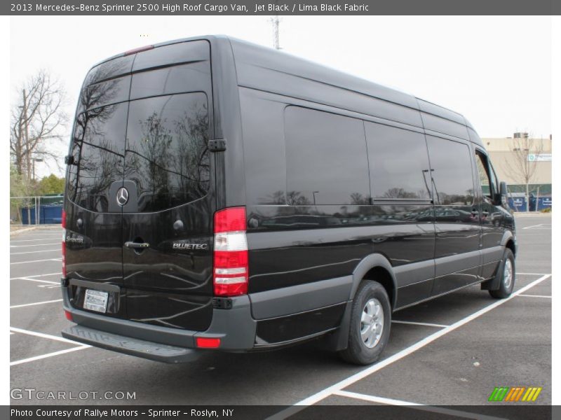 Jet Black / Lima Black Fabric 2013 Mercedes-Benz Sprinter 2500 High Roof Cargo Van