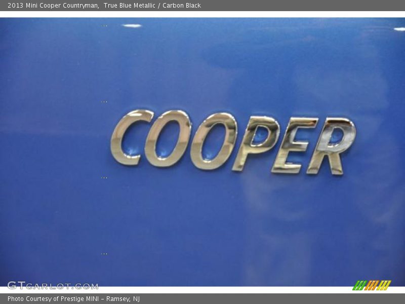 True Blue Metallic / Carbon Black 2013 Mini Cooper Countryman