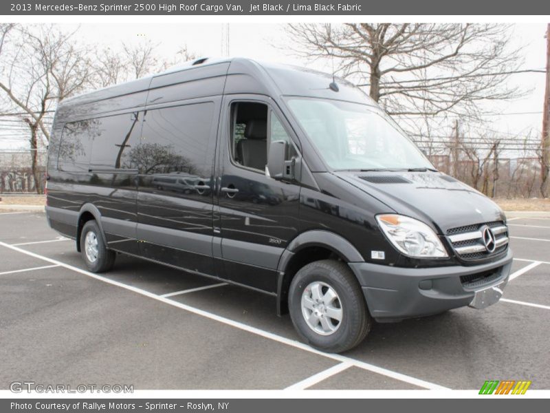Front 3/4 View of 2013 Sprinter 2500 High Roof Cargo Van