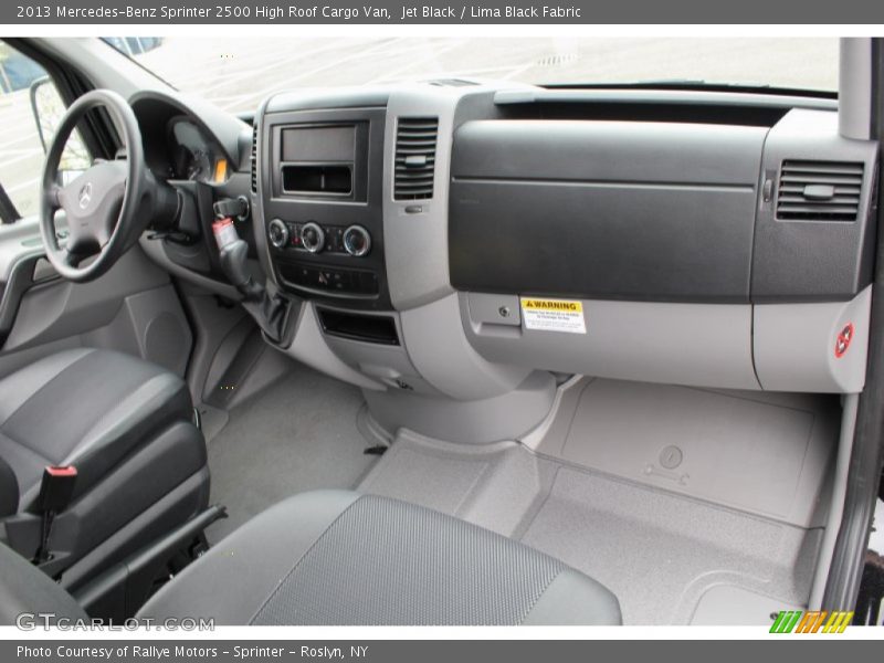 Dashboard of 2013 Sprinter 2500 High Roof Cargo Van