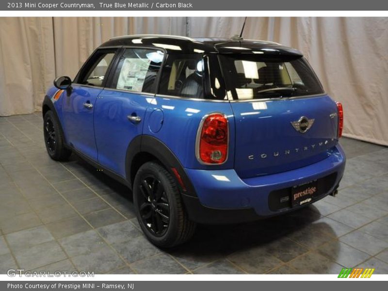 True Blue Metallic / Carbon Black 2013 Mini Cooper Countryman