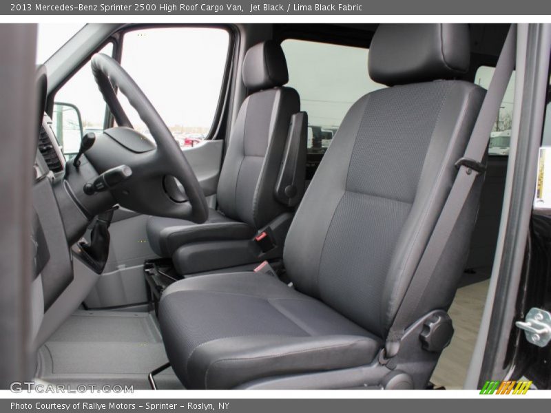  2013 Sprinter 2500 High Roof Cargo Van Lima Black Fabric Interior