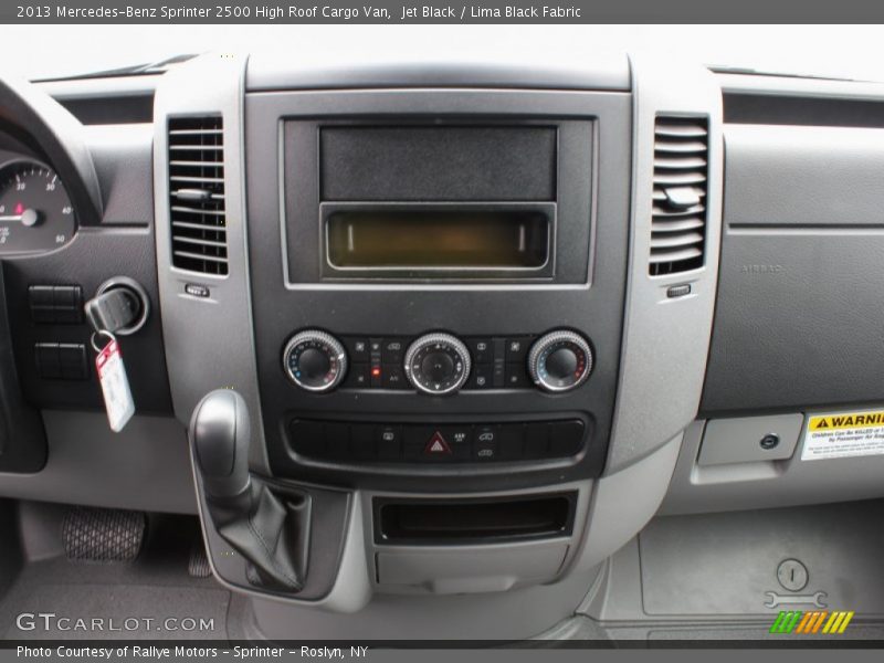 Controls of 2013 Sprinter 2500 High Roof Cargo Van