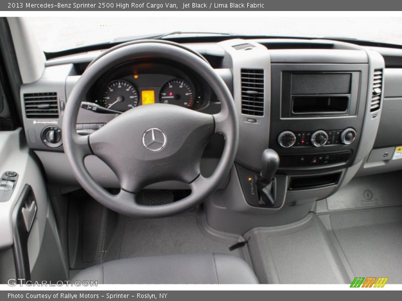 Dashboard of 2013 Sprinter 2500 High Roof Cargo Van