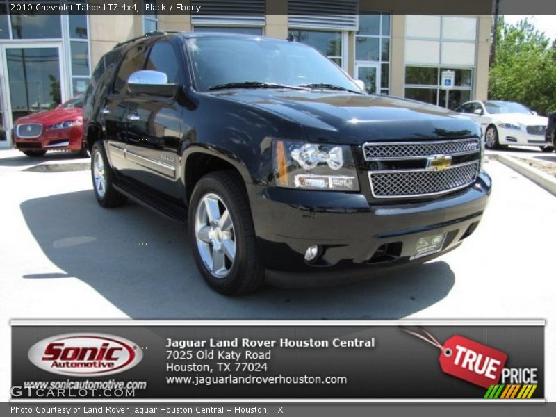 Black / Ebony 2010 Chevrolet Tahoe LTZ 4x4