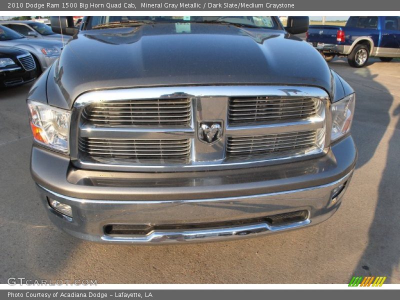 Mineral Gray Metallic / Dark Slate/Medium Graystone 2010 Dodge Ram 1500 Big Horn Quad Cab