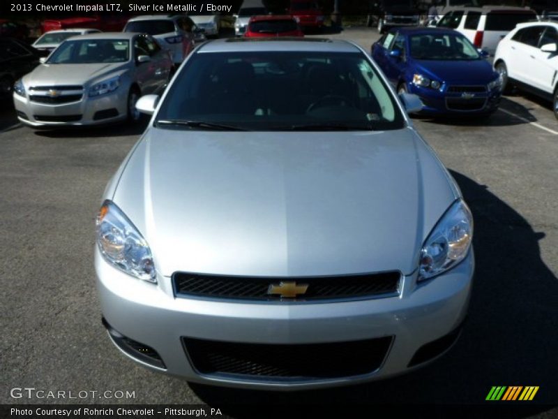 Silver Ice Metallic / Ebony 2013 Chevrolet Impala LTZ