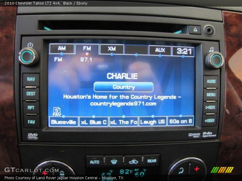 Black / Ebony 2010 Chevrolet Tahoe LTZ 4x4