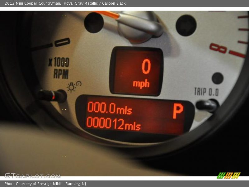 Royal Gray Metallic / Carbon Black 2013 Mini Cooper Countryman