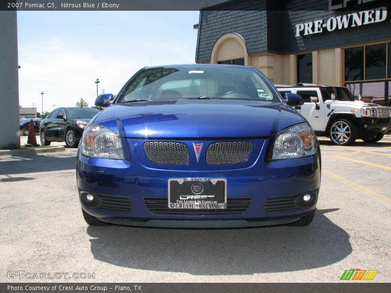 Nitrous Blue / Ebony 2007 Pontiac G5