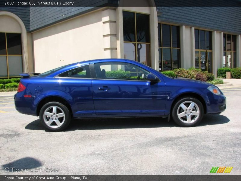 Nitrous Blue / Ebony 2007 Pontiac G5