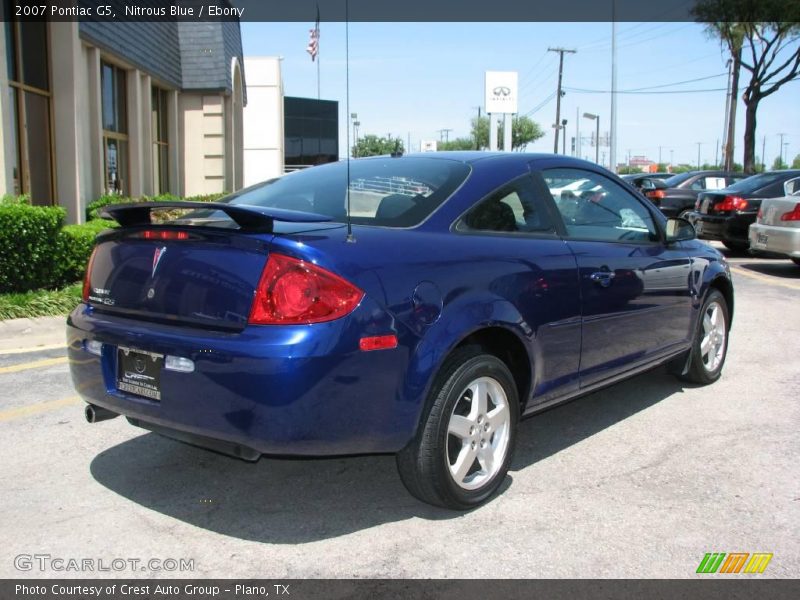 Nitrous Blue / Ebony 2007 Pontiac G5