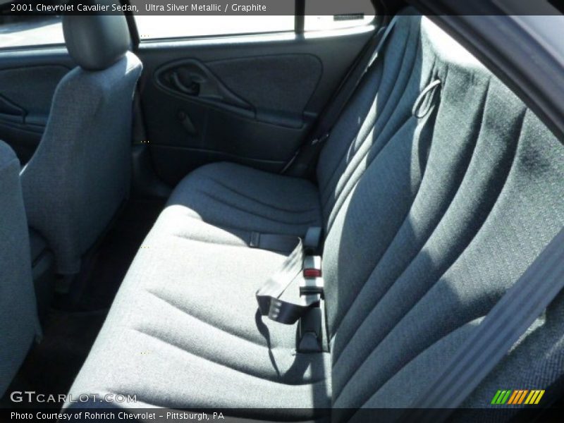 Ultra Silver Metallic / Graphite 2001 Chevrolet Cavalier Sedan