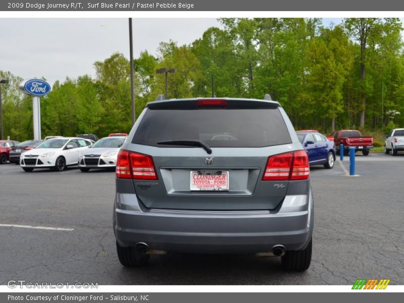 Surf Blue Pearl / Pastel Pebble Beige 2009 Dodge Journey R/T