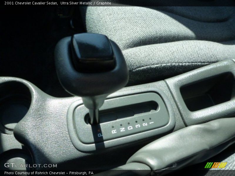 Ultra Silver Metallic / Graphite 2001 Chevrolet Cavalier Sedan