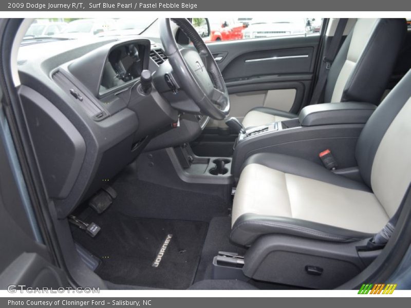 Surf Blue Pearl / Pastel Pebble Beige 2009 Dodge Journey R/T