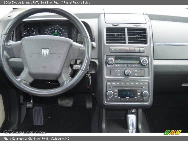 Surf Blue Pearl / Pastel Pebble Beige 2009 Dodge Journey R/T