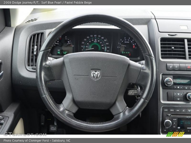 Surf Blue Pearl / Pastel Pebble Beige 2009 Dodge Journey R/T